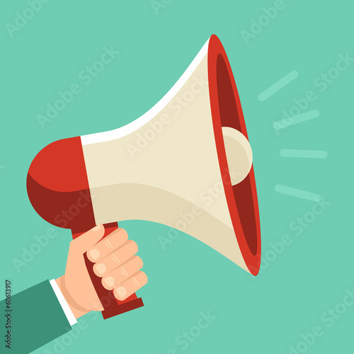 Vector promotion concept - flat icon