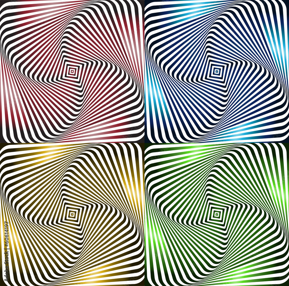 Abstract striped geometric background, seamless pattern