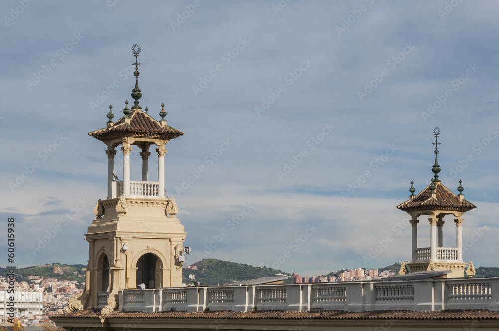 Obraz premium Barcelona, Altstadt, Kultur, historische Gebäude, Spanien