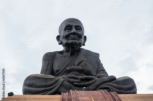 Big monk statue