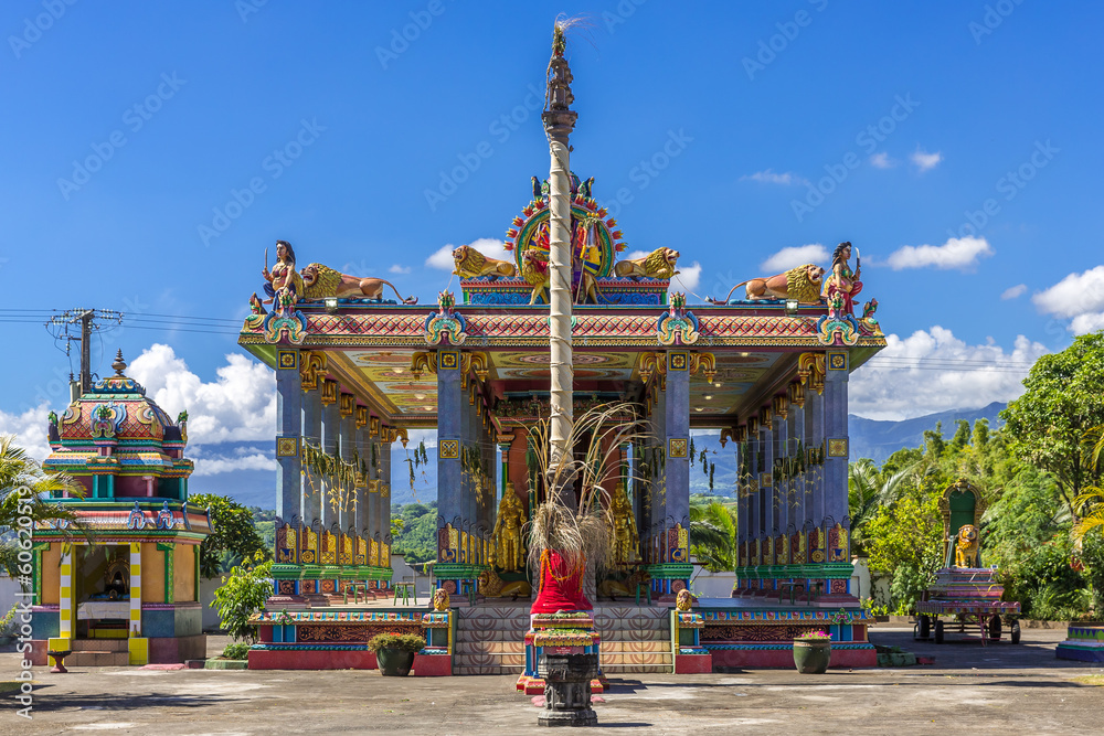 Obraz premium Temple Tamoul, La Réunion