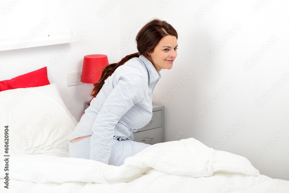 Ragazza che si sveglia Ragazza che si sveglia