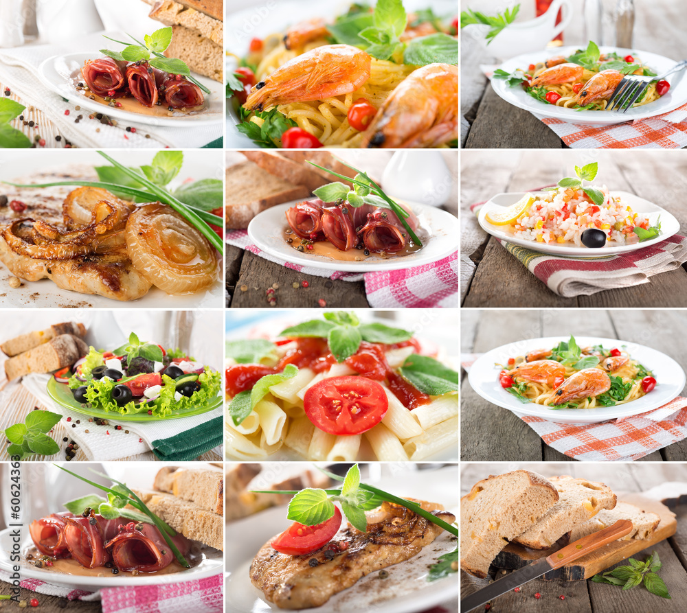 Collage food Collage food