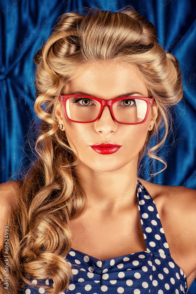 Fototapeta premium hairstyle fashion