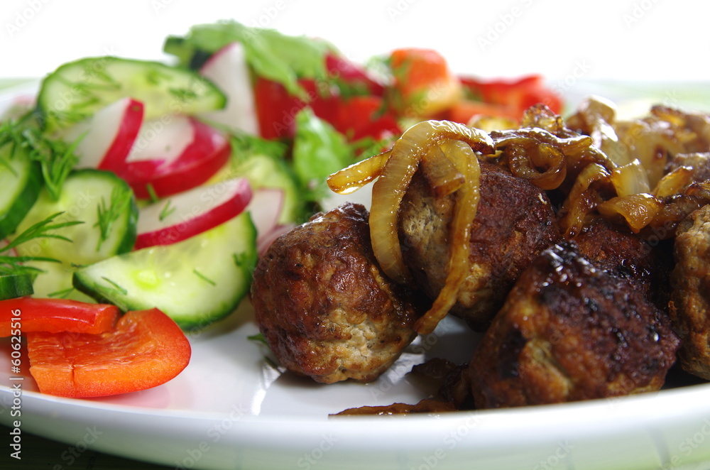 steaks with vegetables steaks with vegetables