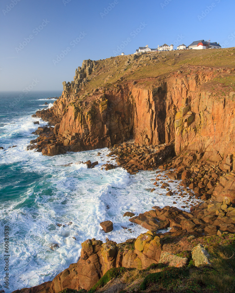 Obraz premium Land End Cornwall England