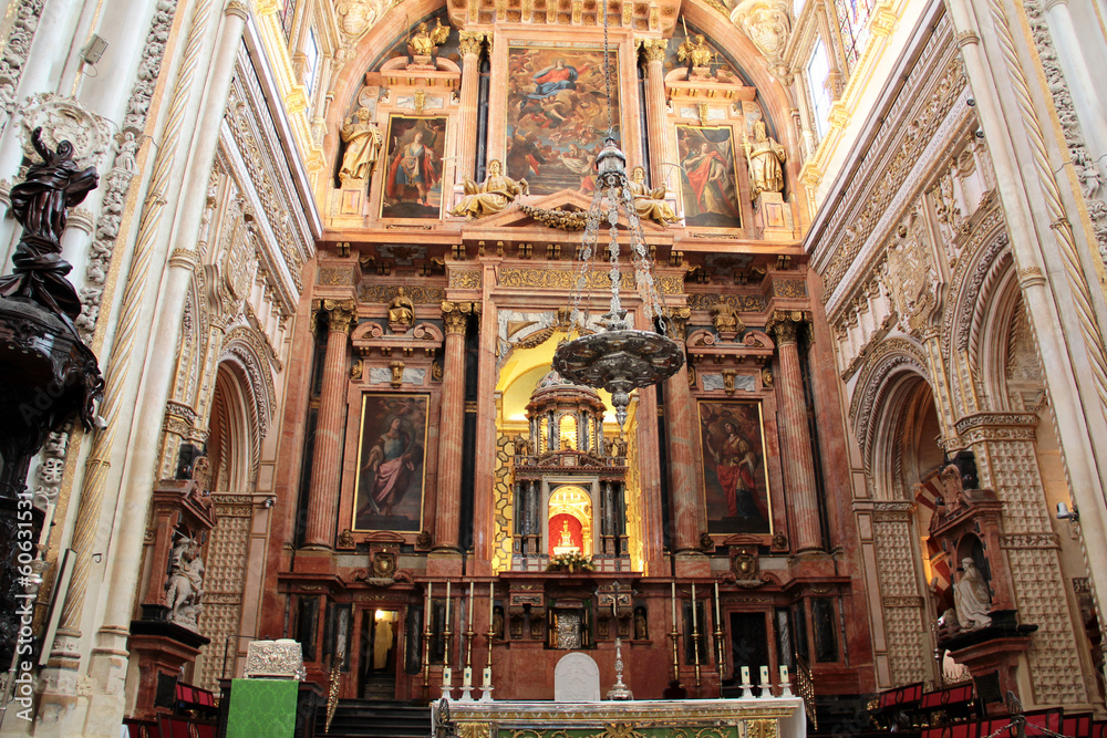Fototapeta premium Capilla Mayor de la Mezquita de Córdoba