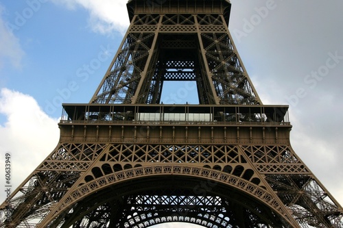 Centre Section of the Eiffel Tower