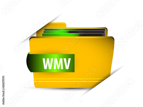 Vector icon file with wmv