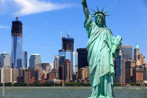 New York City - Manhattan und Freiheitsstatue