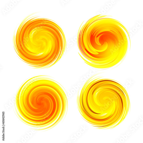 Sunburst abstract vector.