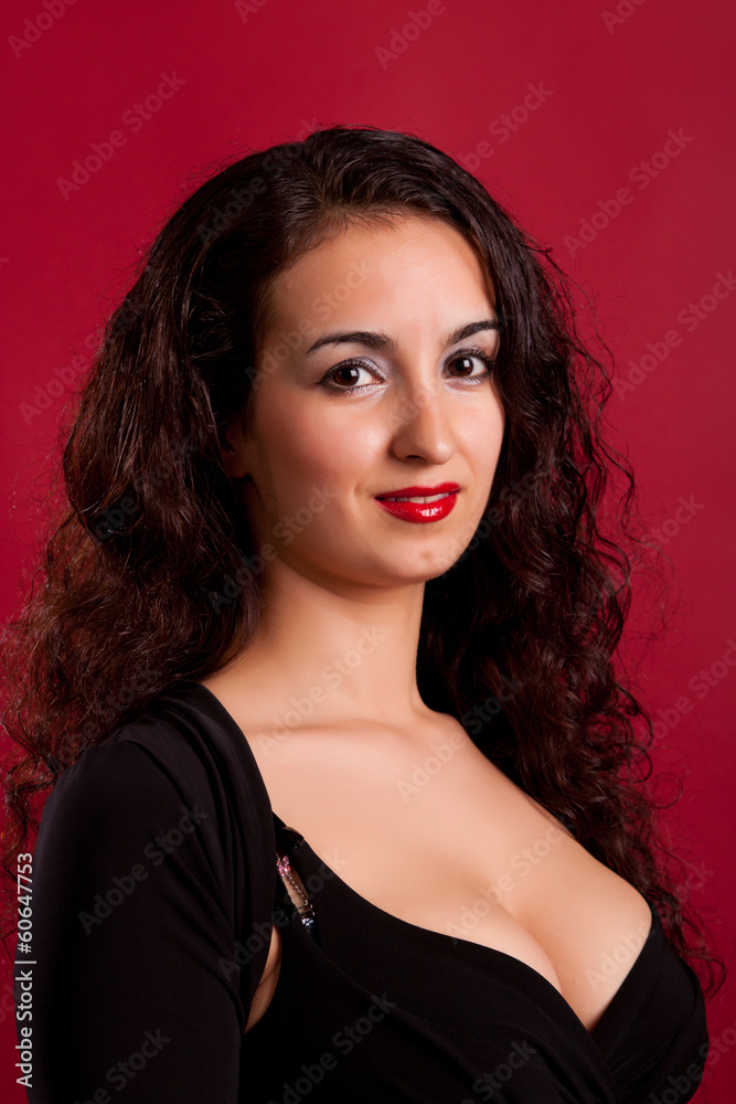 beautiful young brunette beautiful young brunette