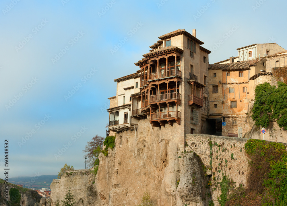 The Casas Colgadas (  Hanging Houses), Cuenca,  Spain.