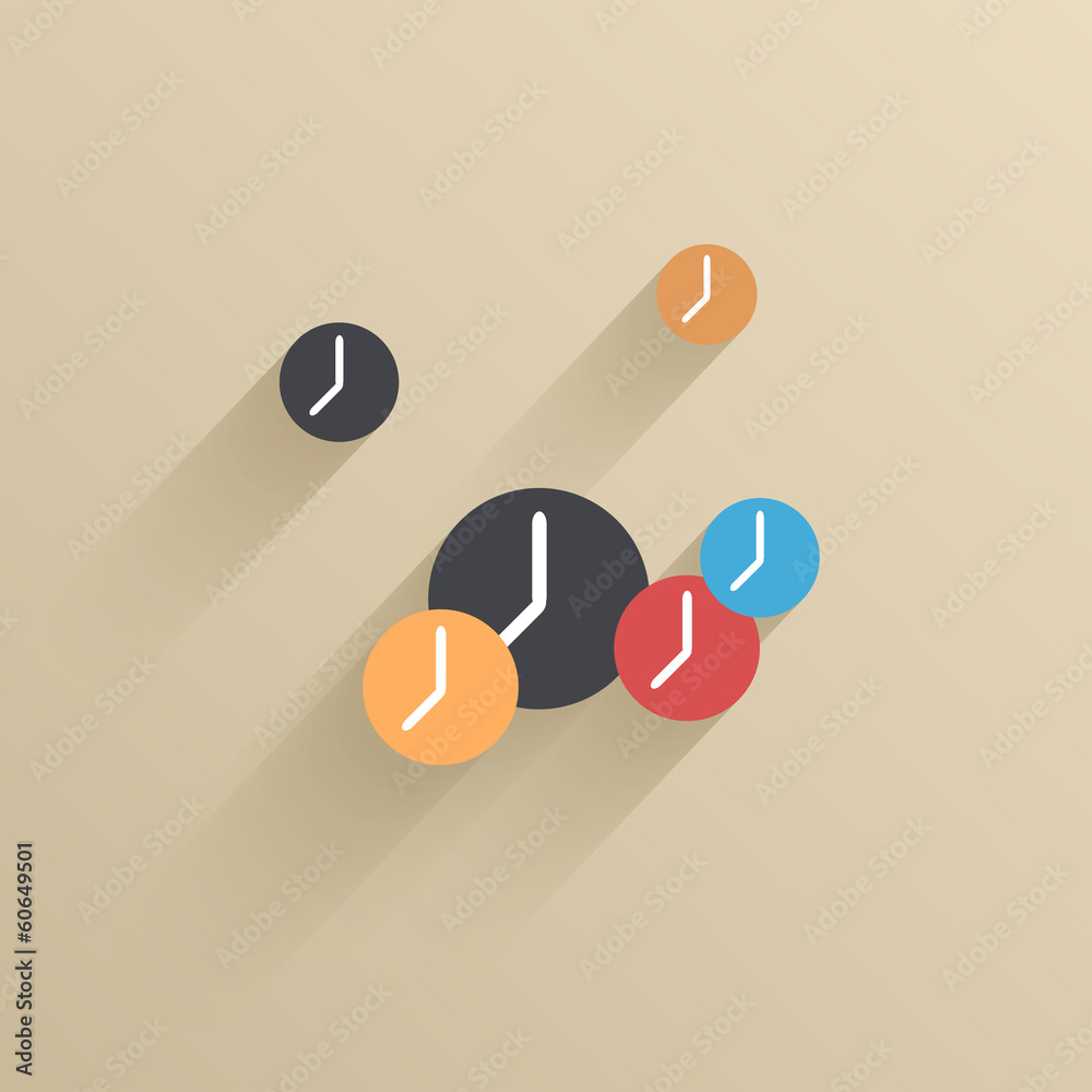 Vector creative flat ui icon background. Eps 10 Vector creative flat ui icon background. Eps 10