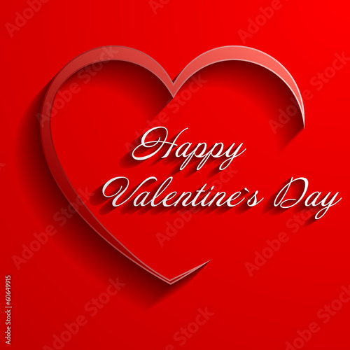 valentine's day background, vector illustration