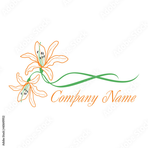 lily flowers logo
