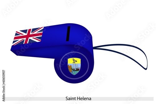 A Beautiful Blue Whistle of Saint Helena