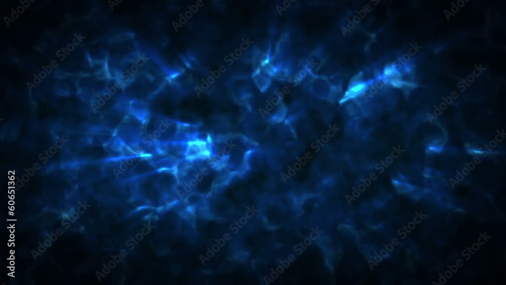 Space blue power.
