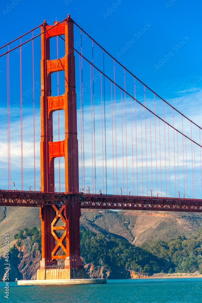 Fototapeta premium Golden Gate, San Francisco, California, USA.
