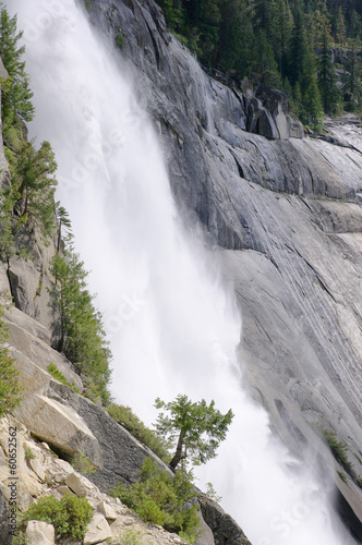 Nevada falls in the Yosemite national park