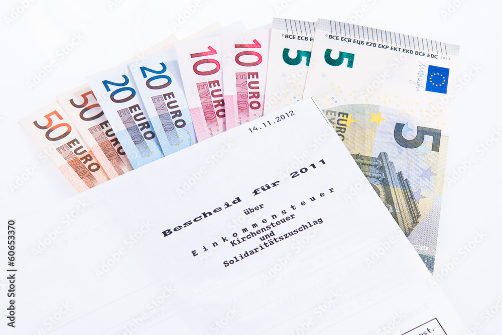 Steuerbescheid - Einkommensteuererklärung Steuerbescheid - Einkommensteuererklärung