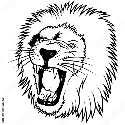 Fototapeta Naklejka Na Ścianę i Meble -  Lion Head