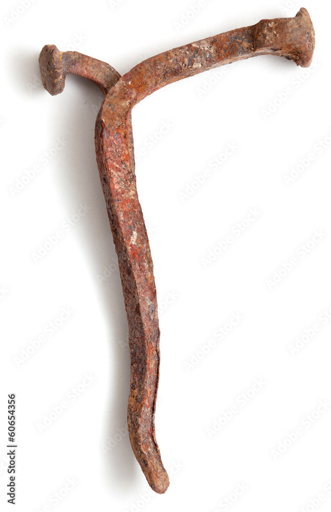 Obraz premium forged nails letters