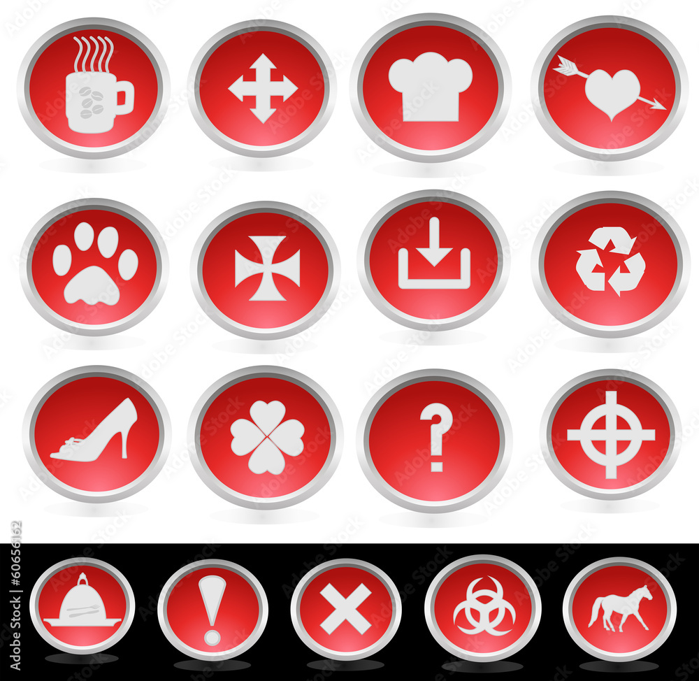 Miscellaneous Icon Buttons