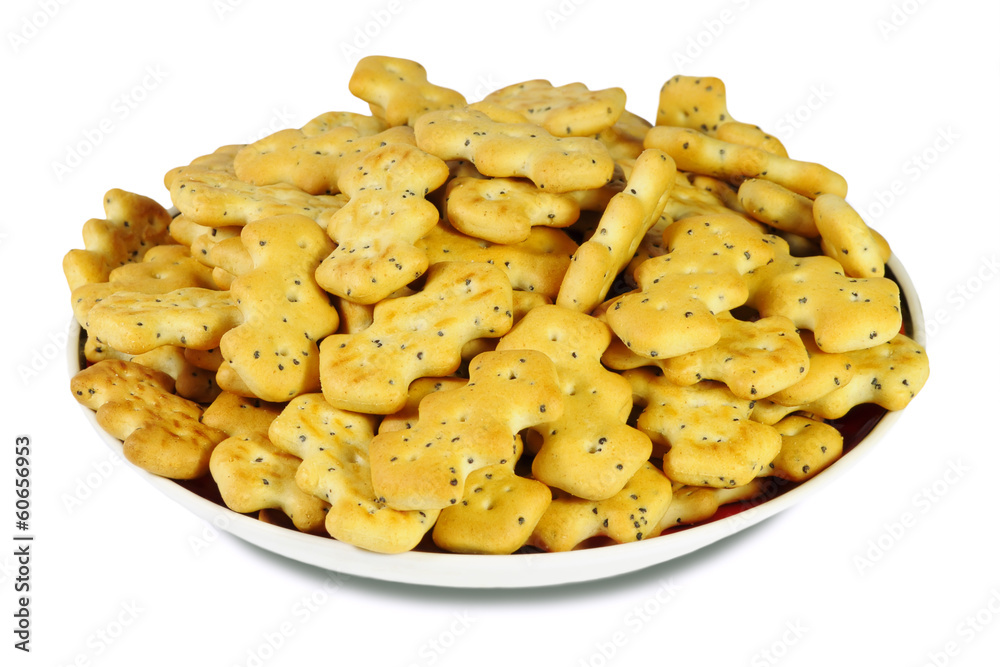 Cookies on the saucer