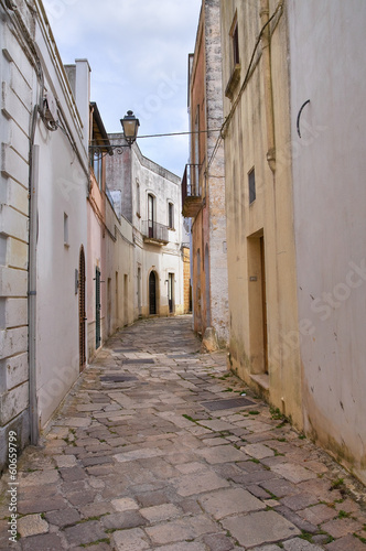 Fototapeta Naklejka Na Ścianę i Meble -  Alleyway. Tricase. Puglia. Italy.