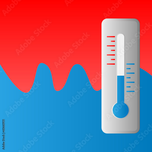 Termometr fala temperatur