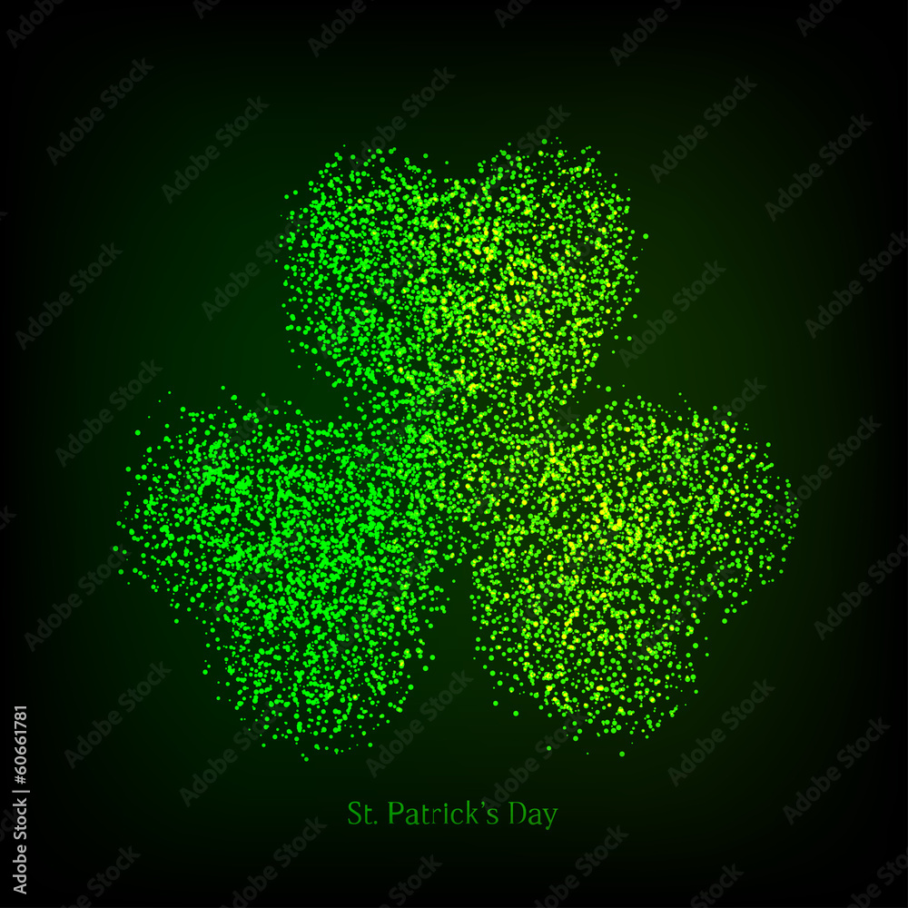 Vector St. Patrick's Day background. Eps 10