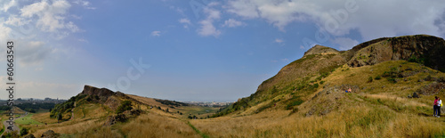 berg in schottland panorama