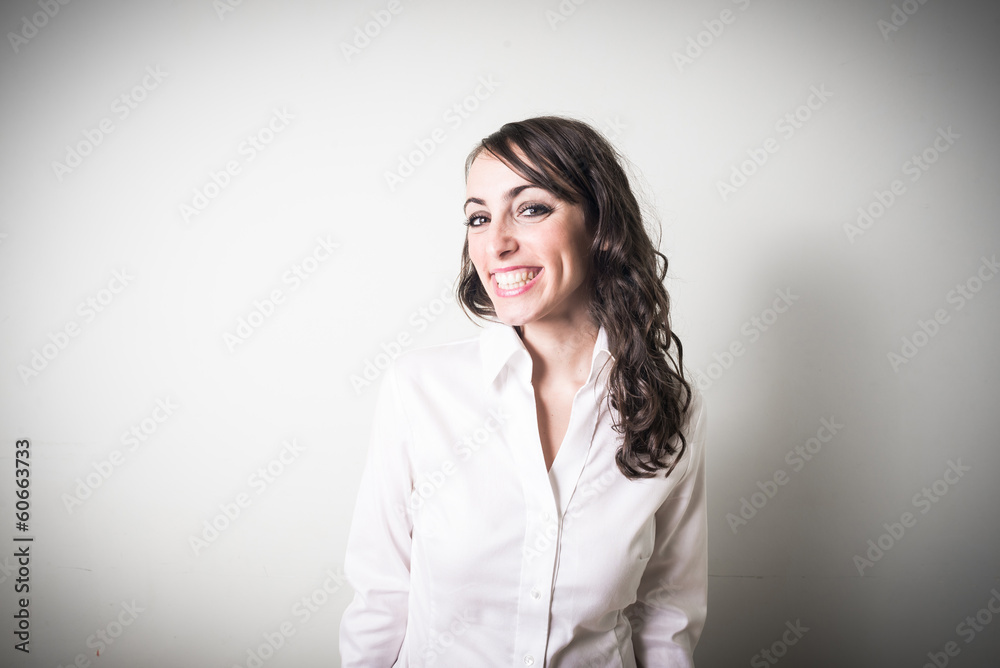 beautiful young businesswoman