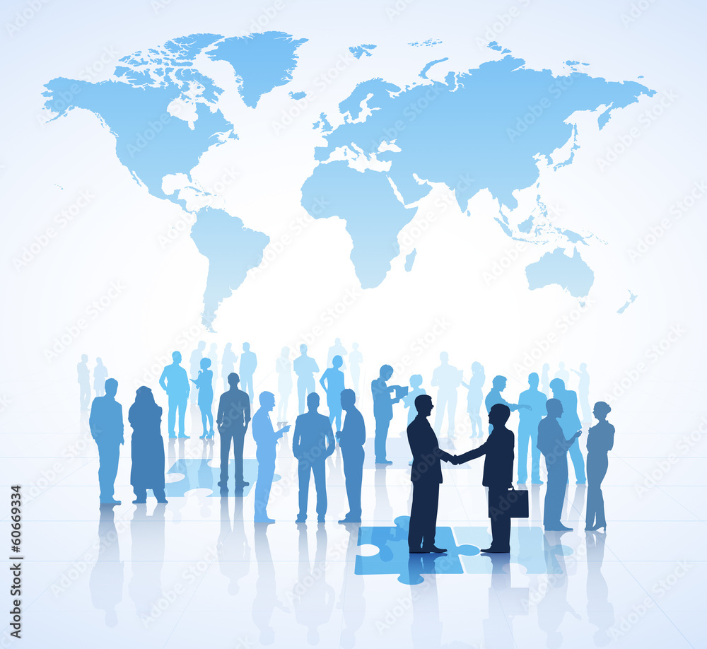 Global Business Communication vector Global Business Communication vector