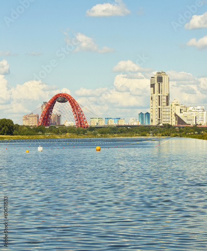 Moscow, Picturesque bridge