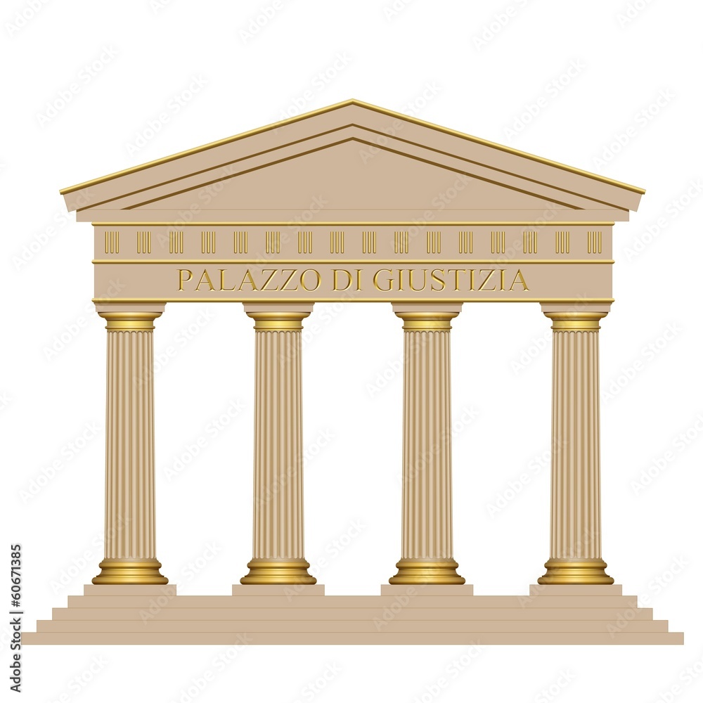 Fototapeta premium Palazzo di giustizia