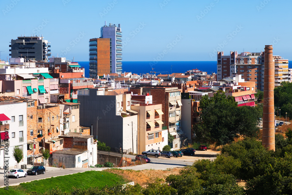 Ordinary view of mediterranean city