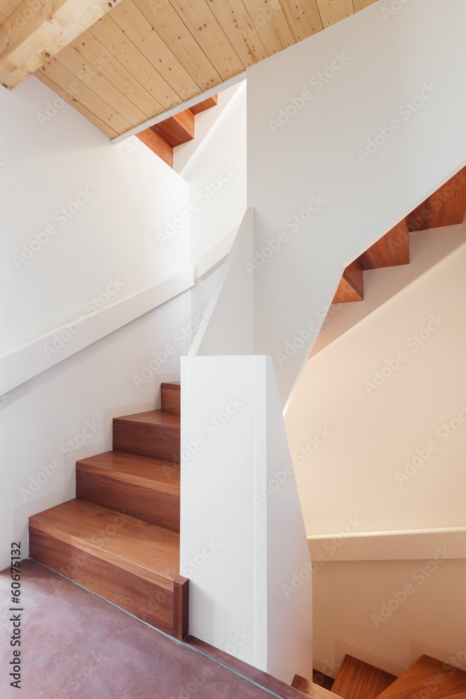 Fototapeta premium interior, nobody on the staircase