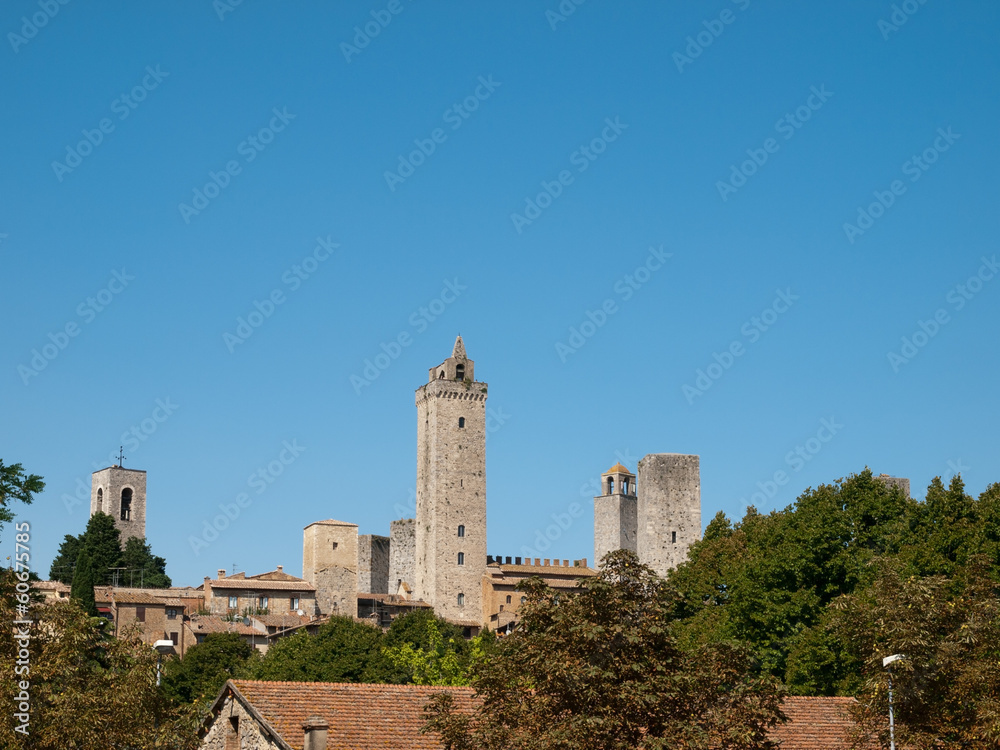 Towers of San Giminiano ,Tuscany,Italy