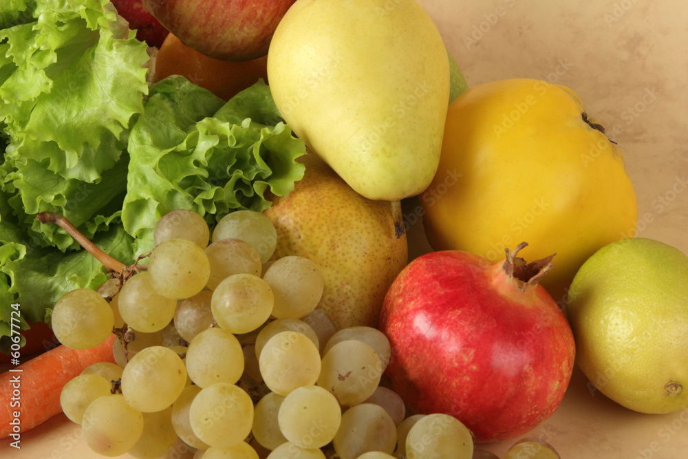 Vegetable and Fruit Vegetable and Fruit
