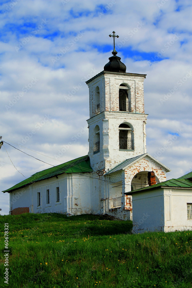 Orthodox chapel with belfry Orthodox chapel with belfry