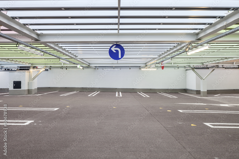 Parkhaus Parkplatz Stock Foto Adobe Stock
