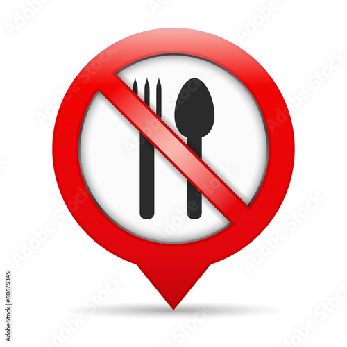 No Food Sign
