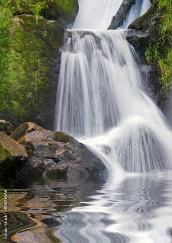 idyllic waterfall