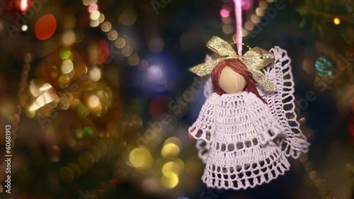 Christmas Decoration On The Tree
