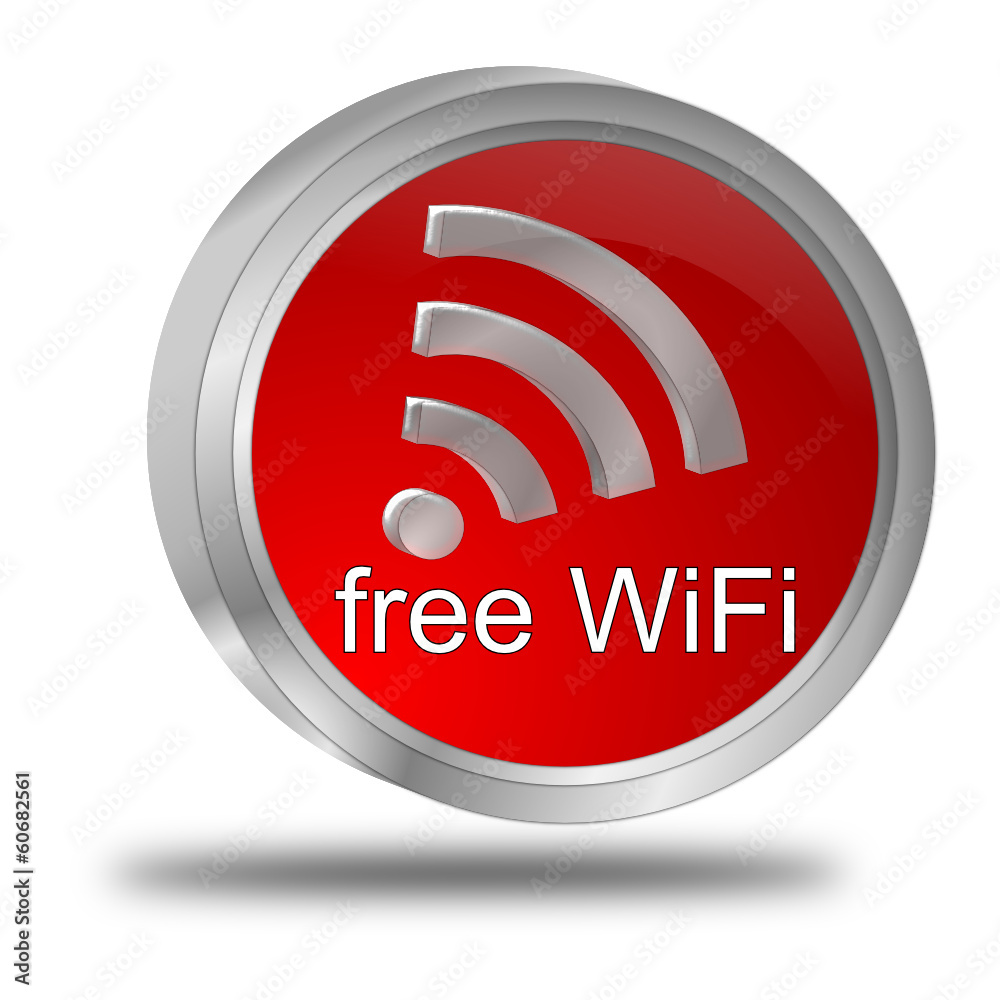 free WiFi Wlan Button free WiFi Wlan Button