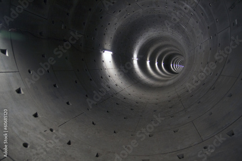 Subway tunnel under construction #60685120