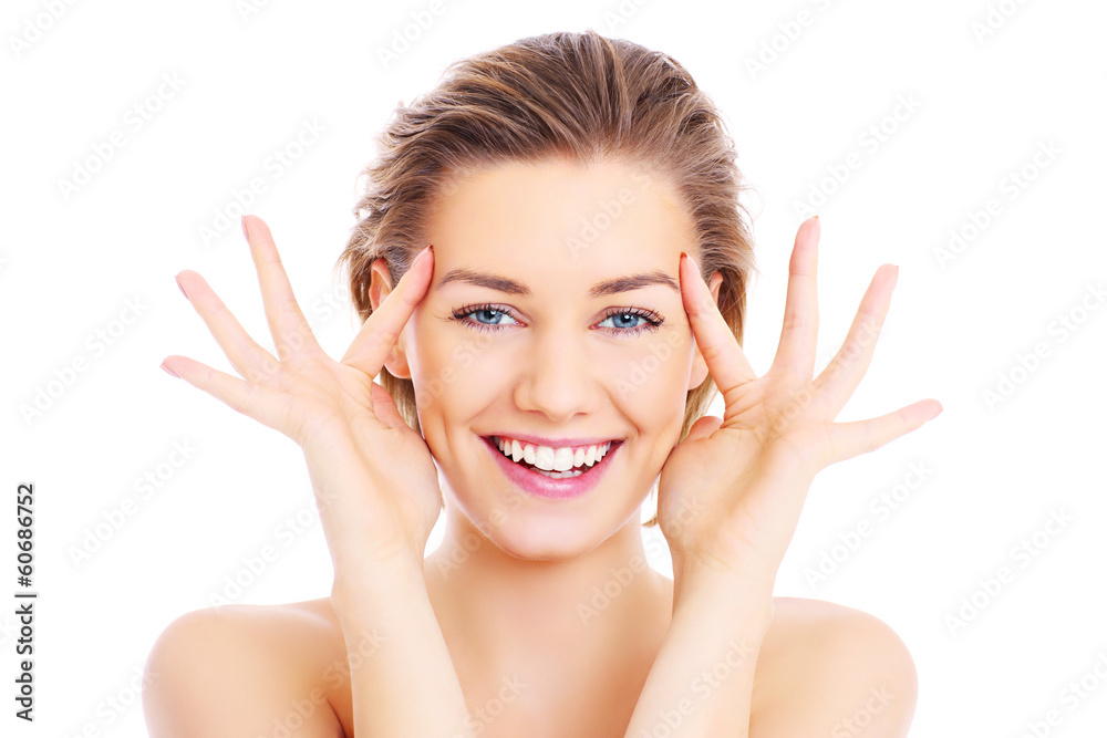 Smiling girl Smiling girl