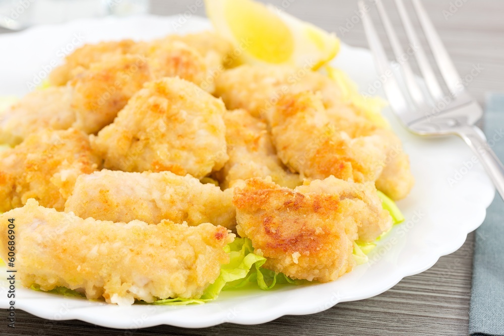 crocchette di pollo al limone crocchette di pollo al limone